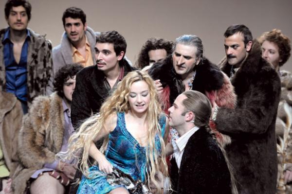 CHRISTOS LOULIS LENA KITSOPOULOU NIKOS KARATHANOS  SYRANO DE BERGERAC dec  2010